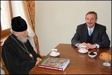 Предстоятель УПЦ та Посол Німеччини обговорили церковно-державні стосунки і міжконфесійні відносини в Україні